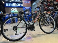 Salcano Excel 26 Jant 21 Vites MTB Dağ Bisikleti Siyah Turuncu V Fren