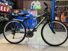 Salcano Excel 26 Jant 21 Vites MTB Dağ Bisikleti Siyah Lime V Fren