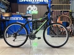 Salcano Excel 26 Jant 21 Vites MTB Dağ Bisikleti Siyah Yeşil V Fren
