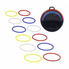 Koordinasyon Çemberi 12’li Antrenman Çemberi 42-48 cm Çantalı Hız Çeviklik Denge Seti
