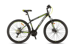 Kron Geroni Magnum 26 Jant K:15 21V Md Mat Siyah Gri Yeşil Dağ Bisikleti