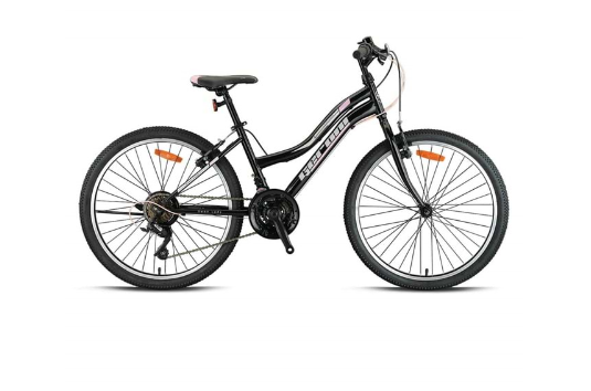 Kron Geroni Swan Lady 24 Jant K:14 21V V.B Siyah Ekru Mor Bayan Bisikleti