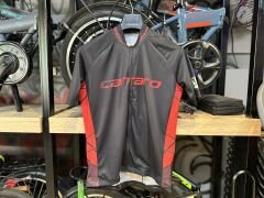 Carraro Force Forma Siyah-Kırmızı Bisiklet Forması