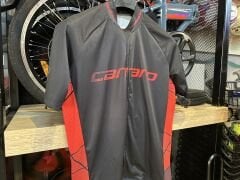 Carraro Force Forma Siyah-Kırmızı Bisiklet Forması