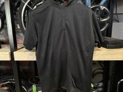 Impact Bisiklet Forma Tişört Reflektörlü | Nefes Alır, Kaymaz Bantlı, Arka Cepli Siyah