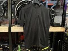 Impact Bisiklet Forma Tişört Reflektörlü | Nefes Alır, Kaymaz Bantlı, Arka Cepli Siyah