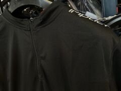 Impact Bisiklet Forma Tişört Reflektörlü | Nefes Alır, Kaymaz Bantlı, Arka Cepli Siyah