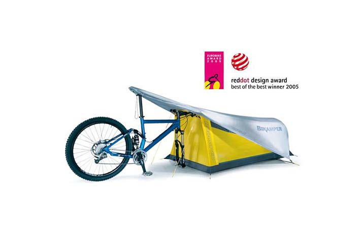 Topeak Bikamper Bisiklet Çadırı | 26, 27.5, 29 Jant ve 700C Bisiklet Uyumlu Tek Kişilik Çadır