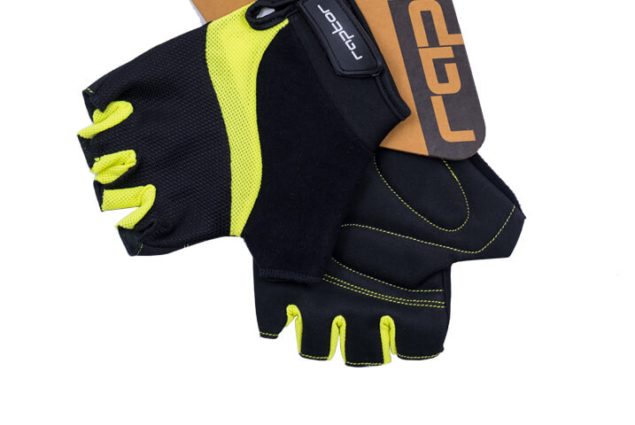 Raptor XC Sport Eldiven Sarı L | Bisiklet Eldiveni, MTB, Dağ Bisikleti ve XC Sürüş Eldiveni