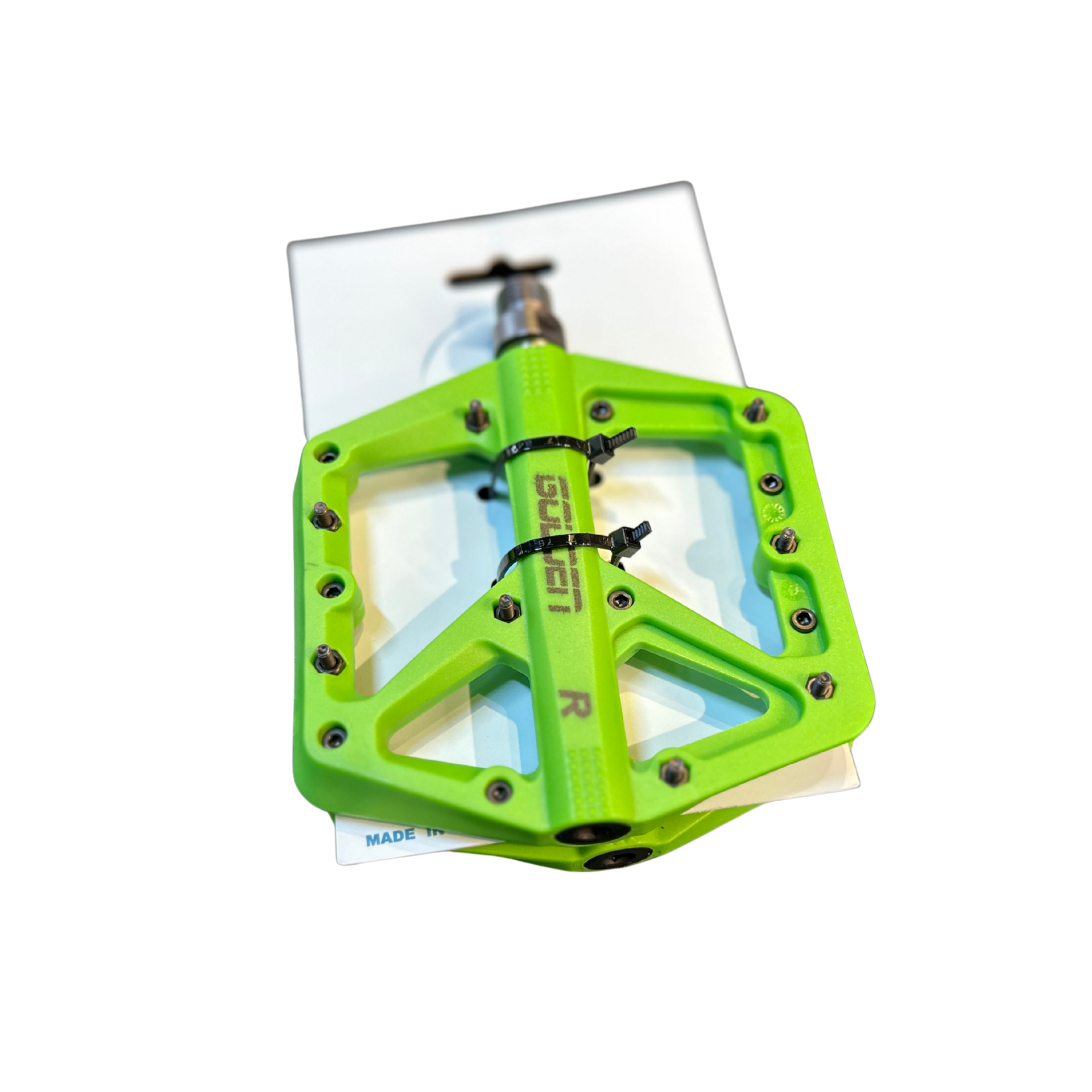 YEŞİL PLATFORM PEDAL - BİSİKLET PEDALI