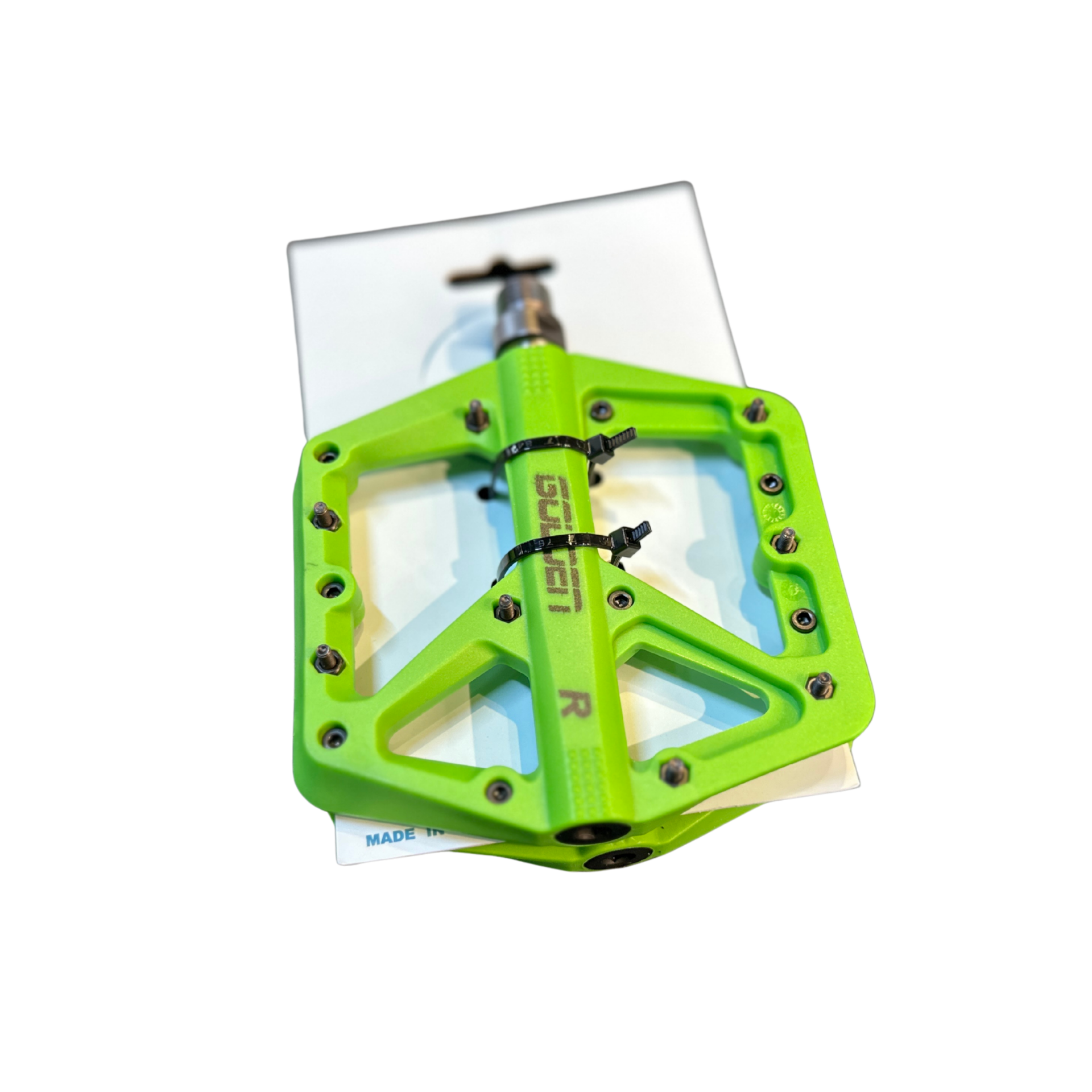 YEŞİL PLATFORM PEDAL - BİSİKLET PEDALI