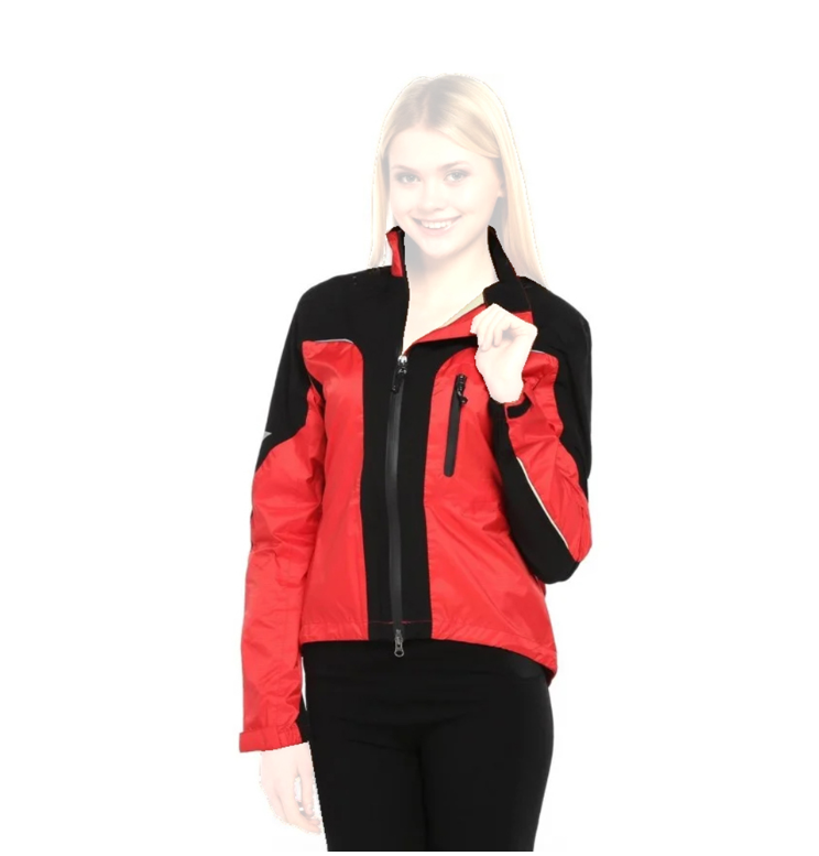 CRANE Yağmurluk Üst - Crane Cycling Pro, Kırmızı, Bayan