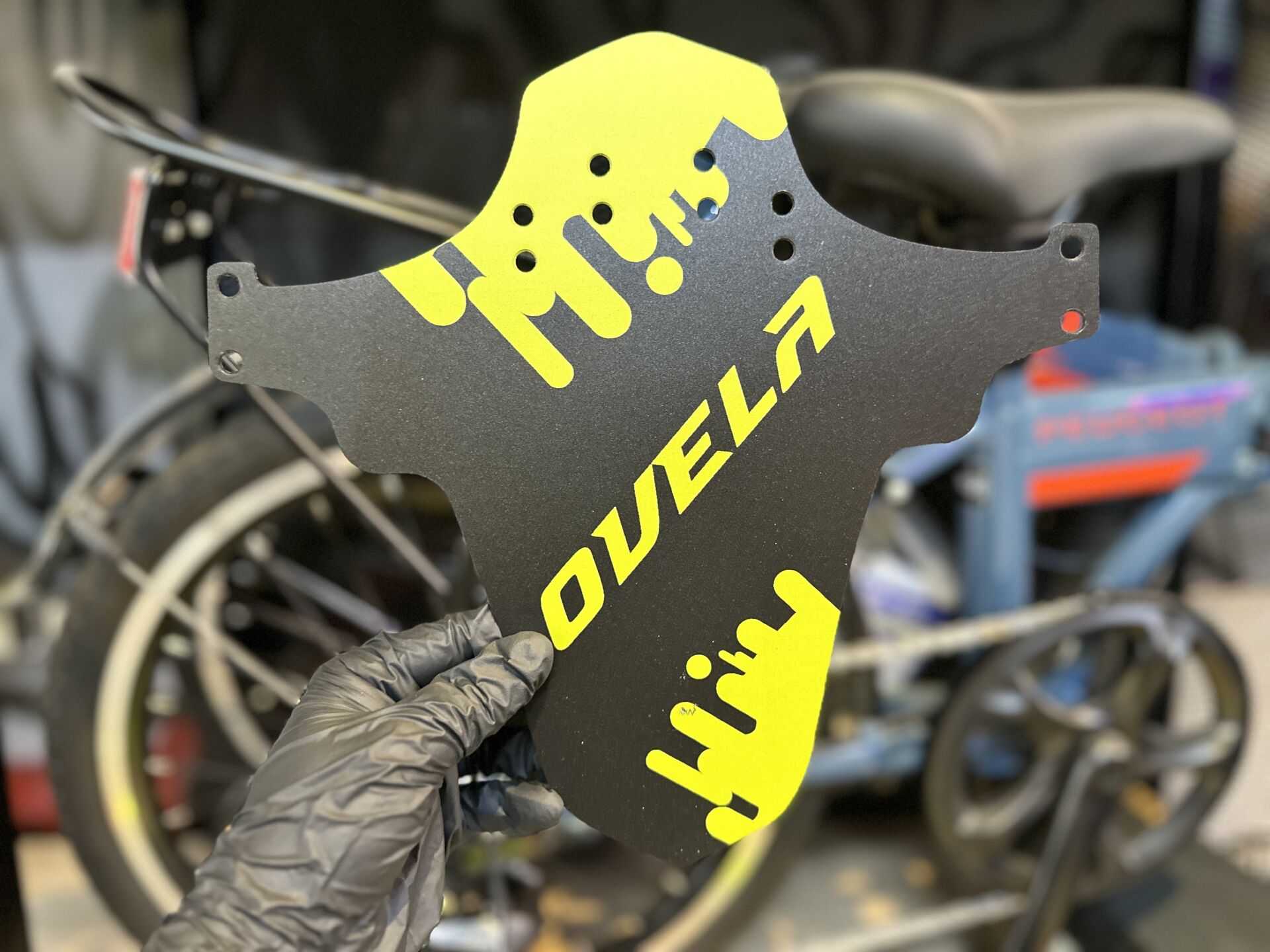 Ovela Bisiklet Çamurluk Sarı Siyah