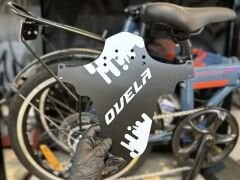 Ovela Bisiklet Çamurluk Siyah Beyaz