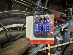 Sibop Kapağı - Bomba, Alüminyum - Mavi