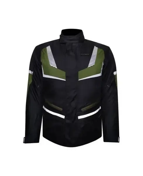 Prosev Ark01 4 Mevsim Uzun Motosiklet Montu Yeşil Siyah