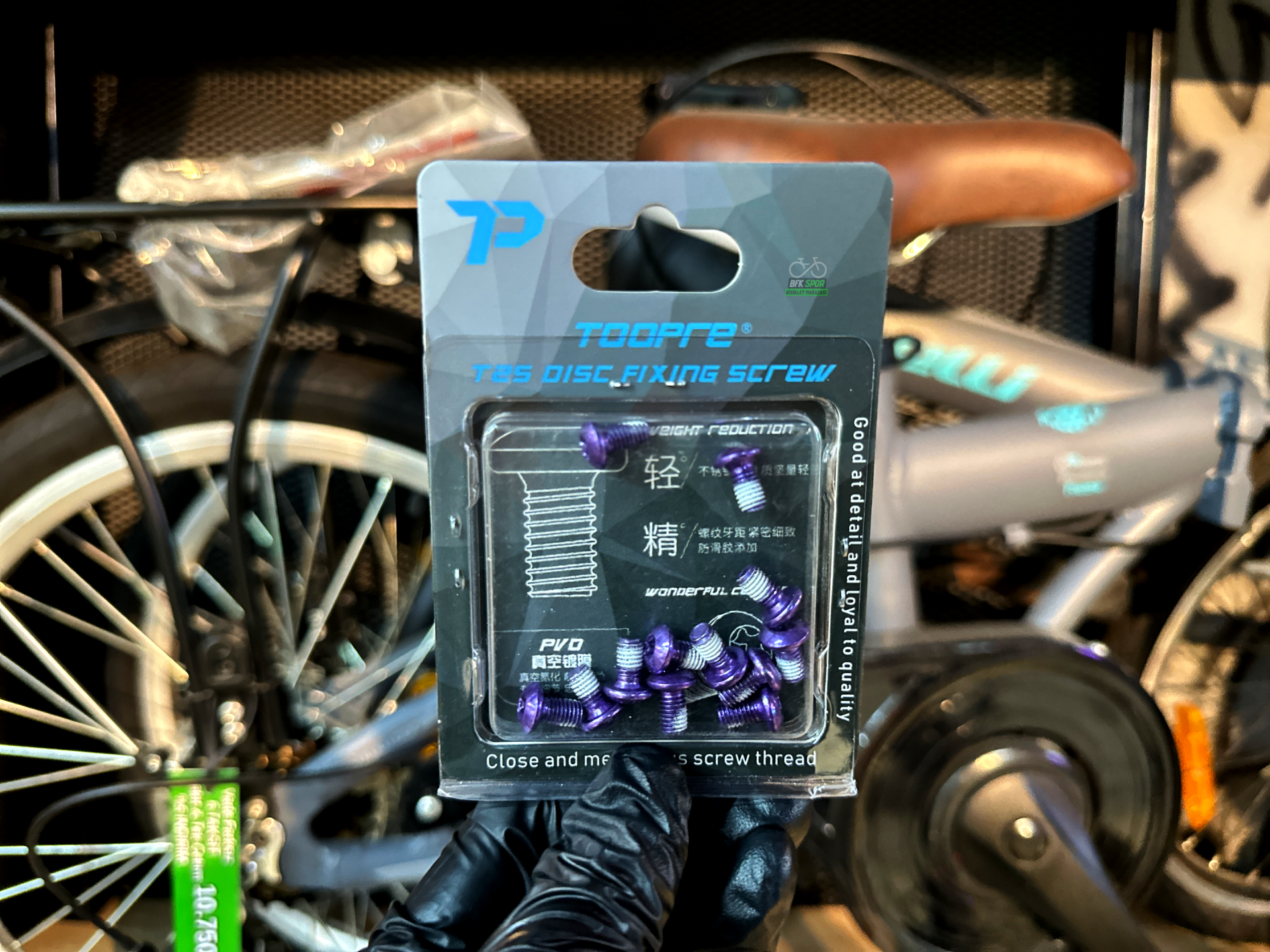 Disk Rotor Vidası Mor