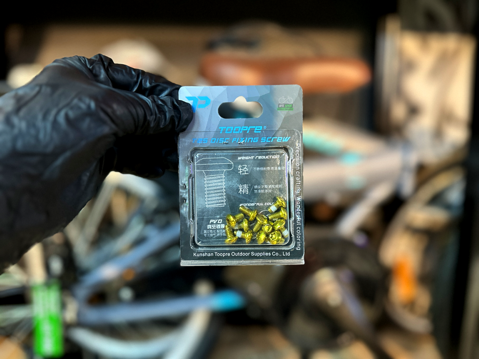 Disk Rotor Vidası Sarı