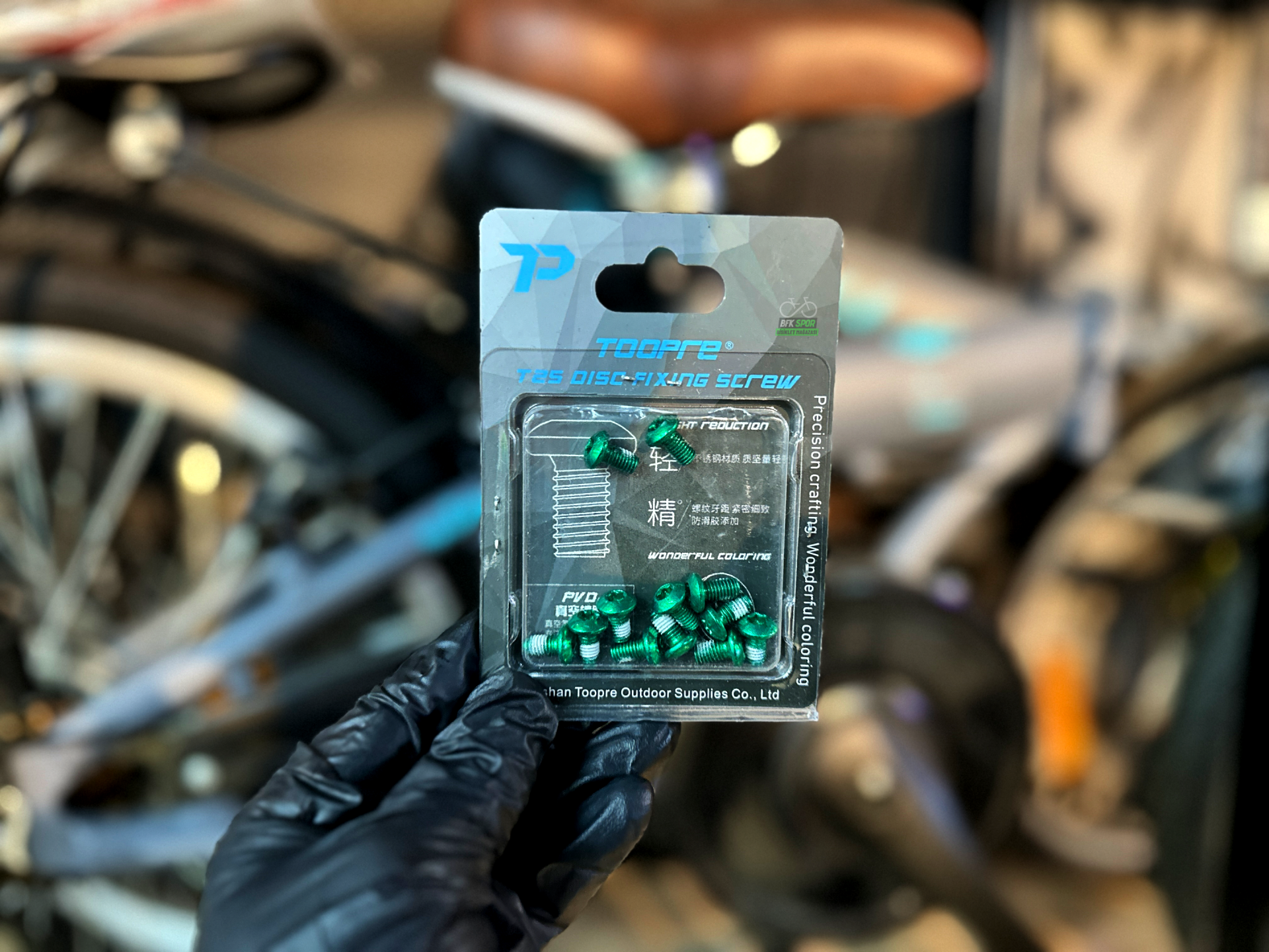 Disk Rotor Vidası Yeşil