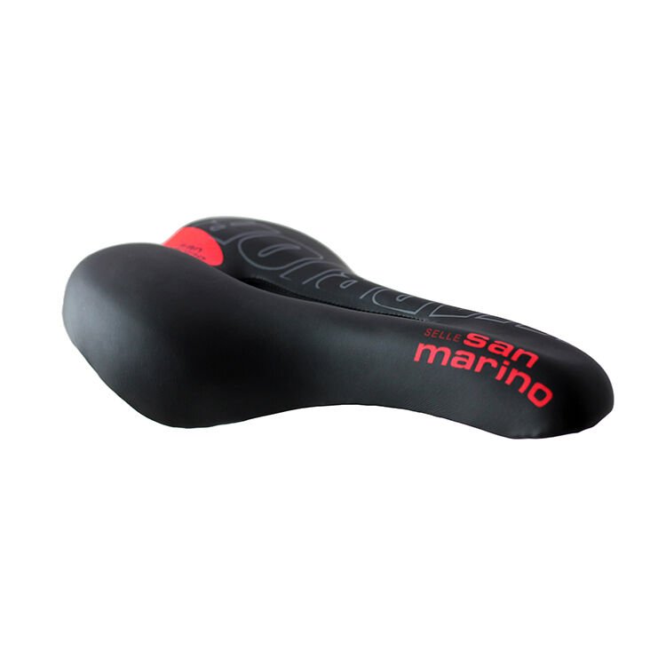 San Marino SM-WR18A Kırmızı MTB Yol Bisikleti Selesi 16x28 cm 443 gr