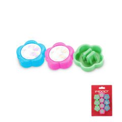 Jant Reflektörü Seti - Renkli, ÇİÇEK, 10lu Paket Reflektör